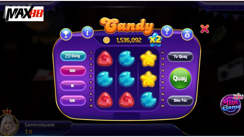 Tìm hiểu về Candy max88