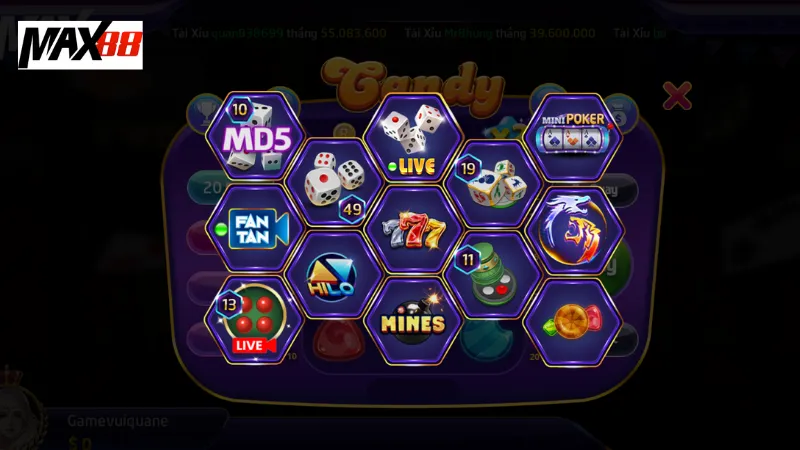 Chiến lược chơi Candy max88 hiệu quả