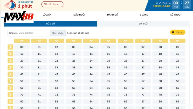 Tìm hiểu về Lô đề siêu tốc max88