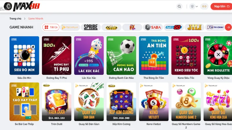 Tổng quan đôi nét về nhà cái max88